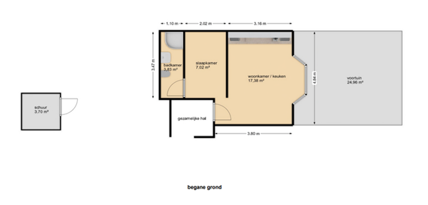 Medium property photo - J.C. Kapteynlaan 11-2, 9714 CL Groningen